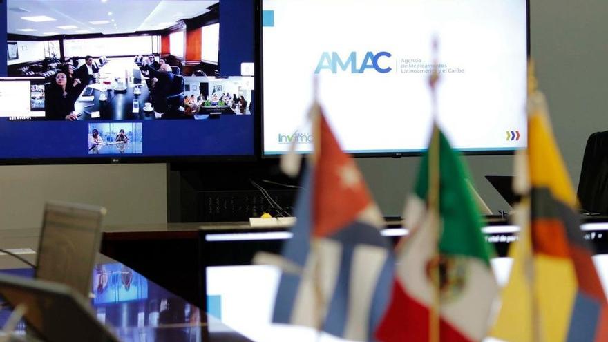 En el encuentro de este jueves entre las agencias reguladoras de medicamentos y las cancillerías de Cuba, Colombia y México se anunció la creación del organismo conjunto. (Gobierno de México)