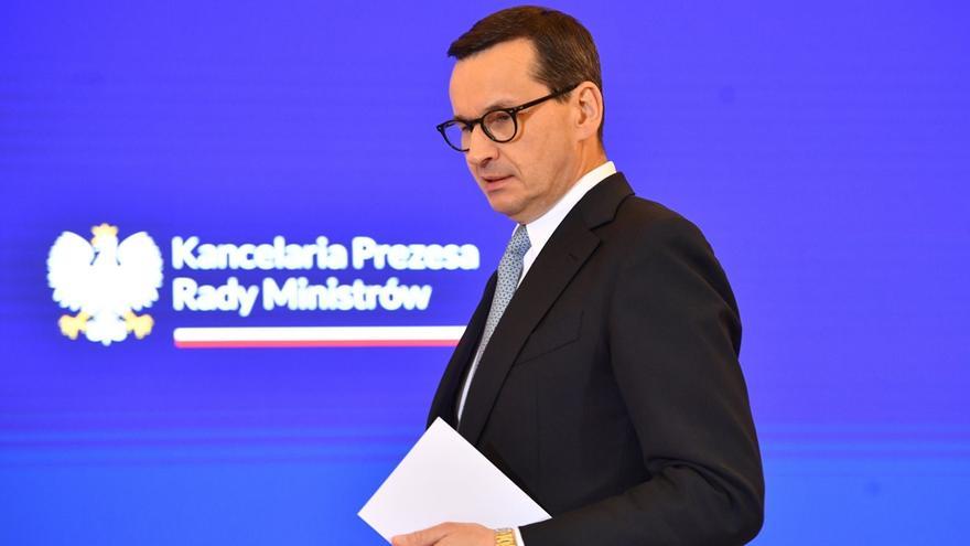 El primer ministro polaco, Mateusz Morawiecki. (EFE/EPA/RADEK PIETRUSZKA)