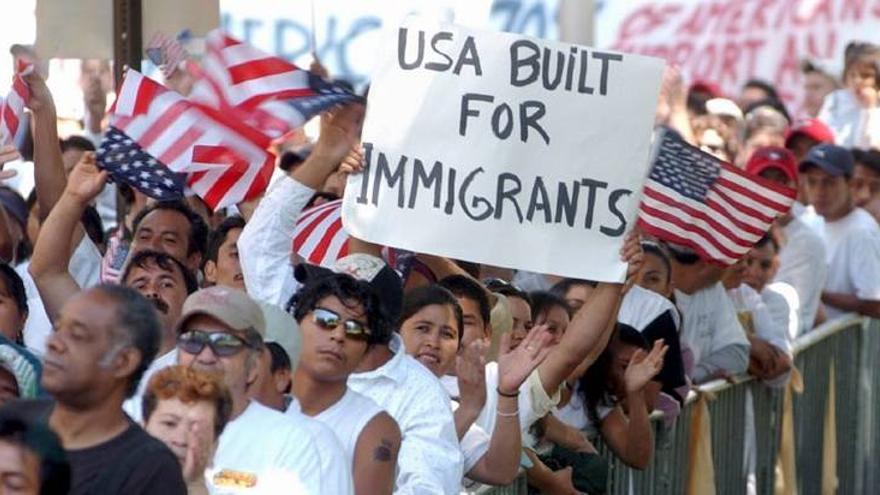 Los inmigrantes afirman sentirse perseguidos últimamente por la Administración estadounidense. (EFE)