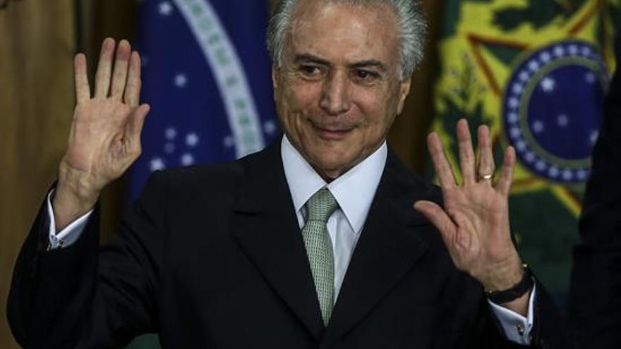 El presidente interino de Brasil, Michel Temer. (EFE)