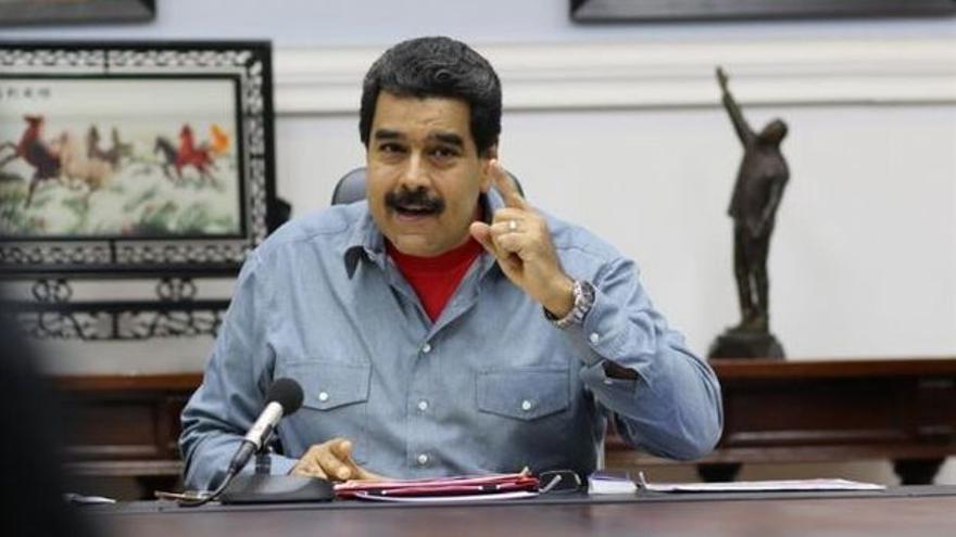 El presidente de Venezuela, Nicolás Maduro, pidió un debate a los políticos de izquierda que lo han criticado para "aclarar" sobre la realidad de su país. (EFE) 