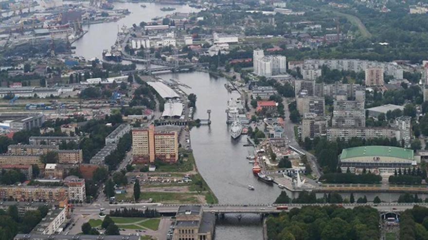 Una vista aérea de Kaliningrado. (EFE)