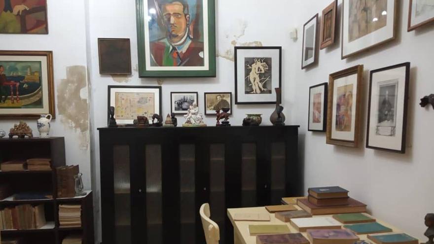 Imagen del interior del Casa Museo José Lezama Lima, ubicado en sobre la calle Trocadero números 160-162, en Centro Habana. (Casa Museo José Lezama)