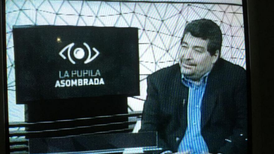 Fotograma del programa de televisión 'La pupila asombrada', dirigido por Iroel Sánchez. 
