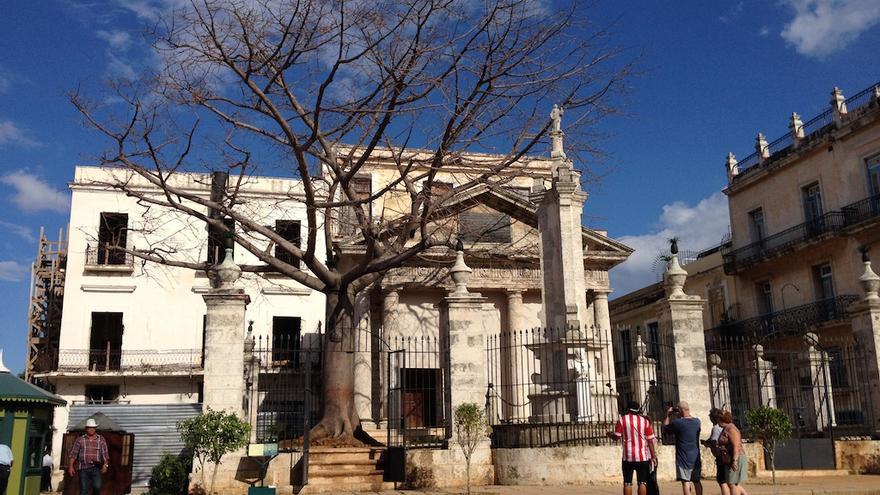El Templete de La Habana. (Luz Escobar)