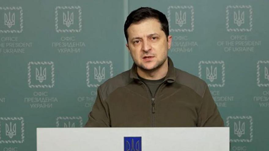 Volodímir Zelenski, presidente de Ucrania. (EFE).