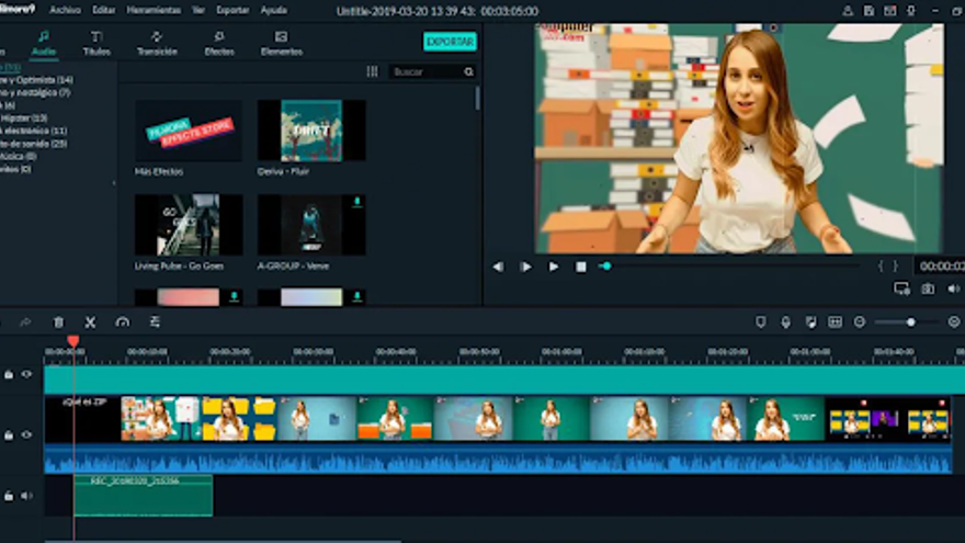 Filmora se presenta como un editor de vídeo para toda clase de creadores de contenido.